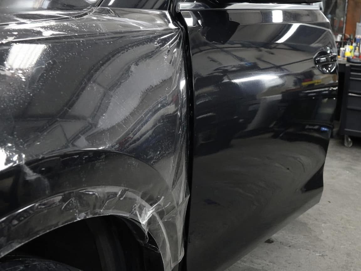 Fender filmed during the install
